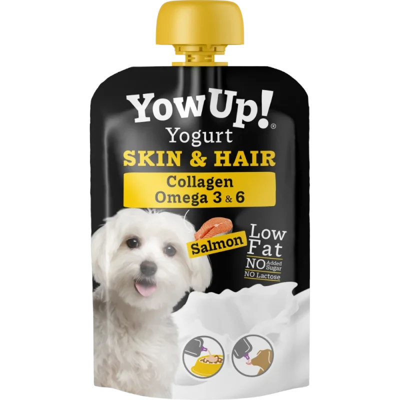 YowUp! Skin & Hair Collagen Omega 3 & 6 Salmon Köpek Yoğurdu 115 Gr - 1