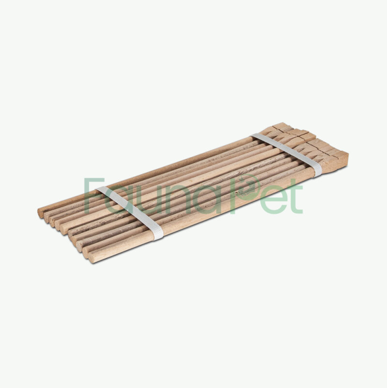 Yuvarlak Ahşap Tünek 60 Cm 5'li - 1
