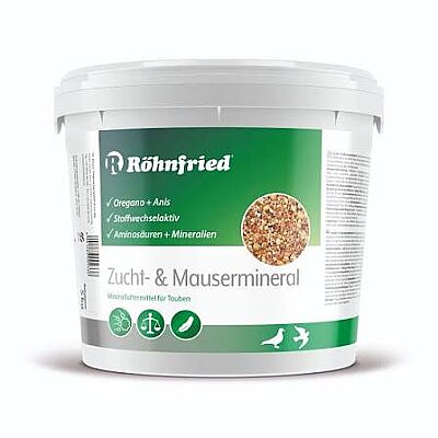 Zucht und Mausermineral - Röhnfried